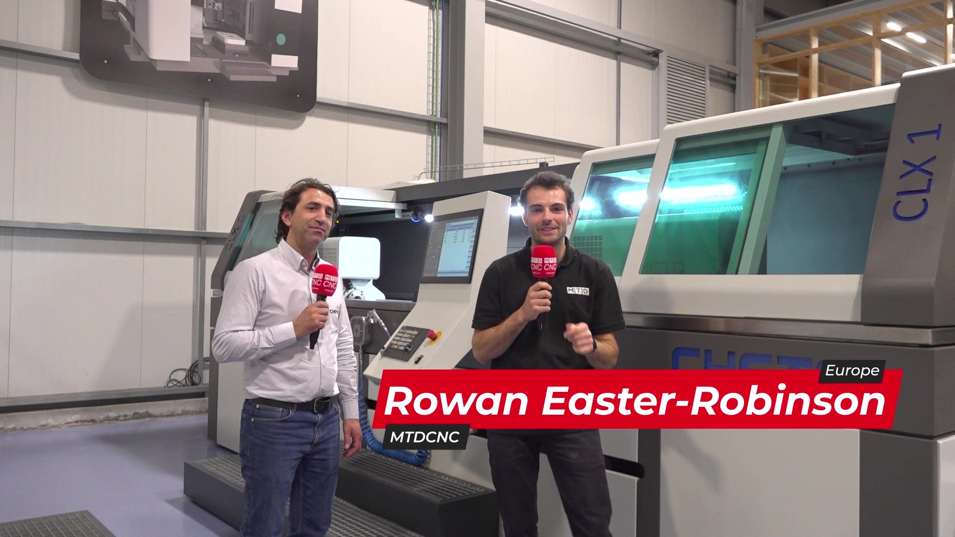 MTDCNC: Interview with Sérgio André explaining about CHETO CLX 1 machine
