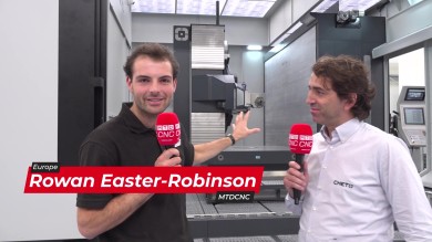 MTDCNC: Interview with Sérgio André explainning gun drilling and milling in CHETO hybrid IXN machine